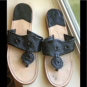 Black Jack Rogers sandals